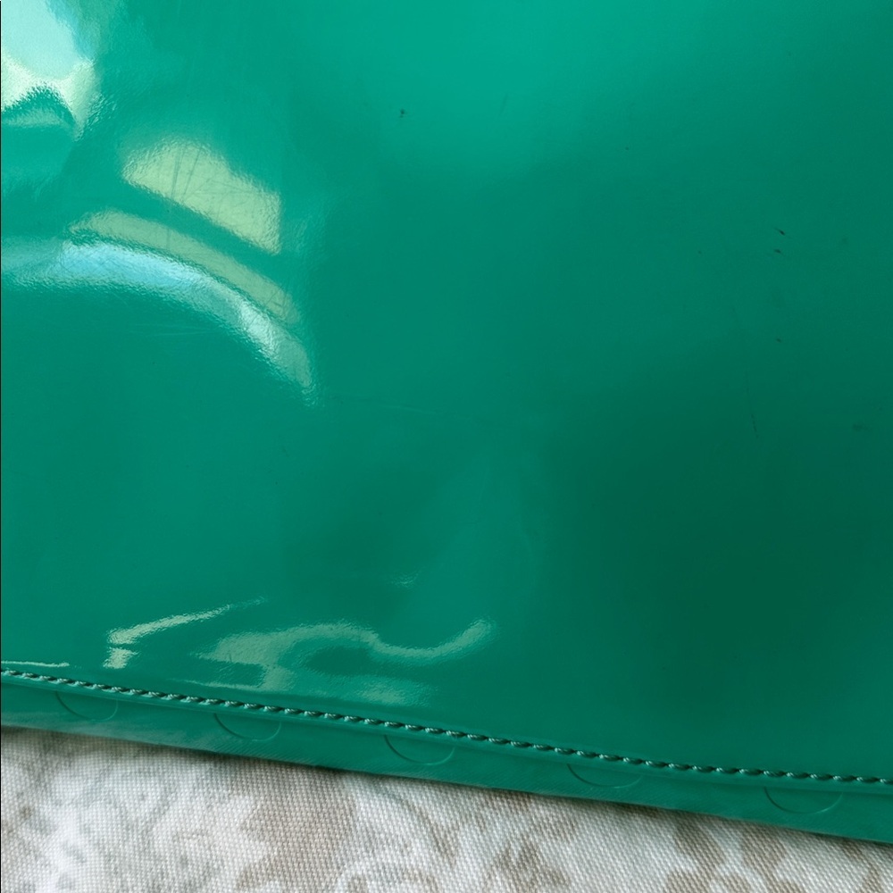 Kate Spade Turquoise Glossy Tote - Picture 13 of 13